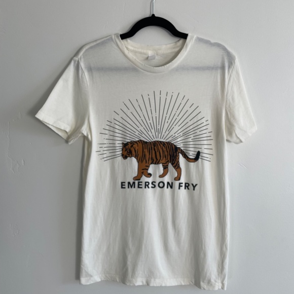 *SOLD OUT*  Emerson Fry TIGER T-SHIRT - IVORY (SIZE SMALL) - Picture 4 of 10